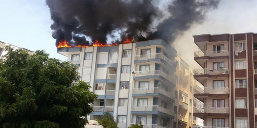İzmir'de korkunç yangın!