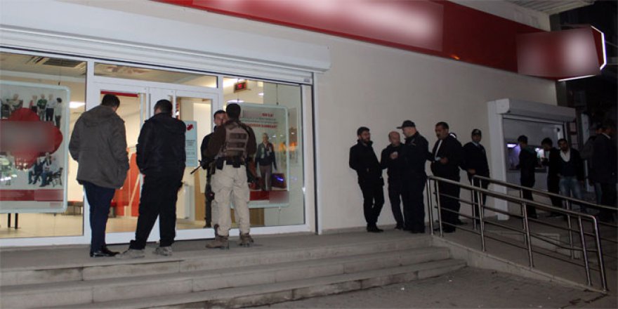 Muş, Saray Mahallesinde Banka Soygunu