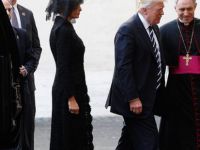 Abd Başkanı Trump Arabistan'ın ardından Vatikan'da
