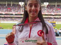Kenya'da Mizgin Ay Bronz Madalya kazandı