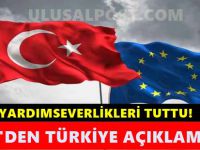 Ab’den kritik Türkiye açıklaması geldi ; Dayanışmaya hazırız