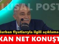 Yeni Bakandan Kurban Fiyatlarıyla ilgili Açıklama