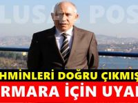 Marmara Denizi'nde ki bu belirti deprem habercisi olabilir!