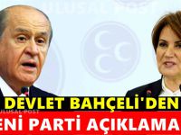 Devlet Bahçeli'den yeni parti açıklaması