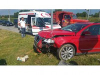 Akyazı’da Trafik Kazası: 3’ü Çocuk Toplam 4 Yaralı