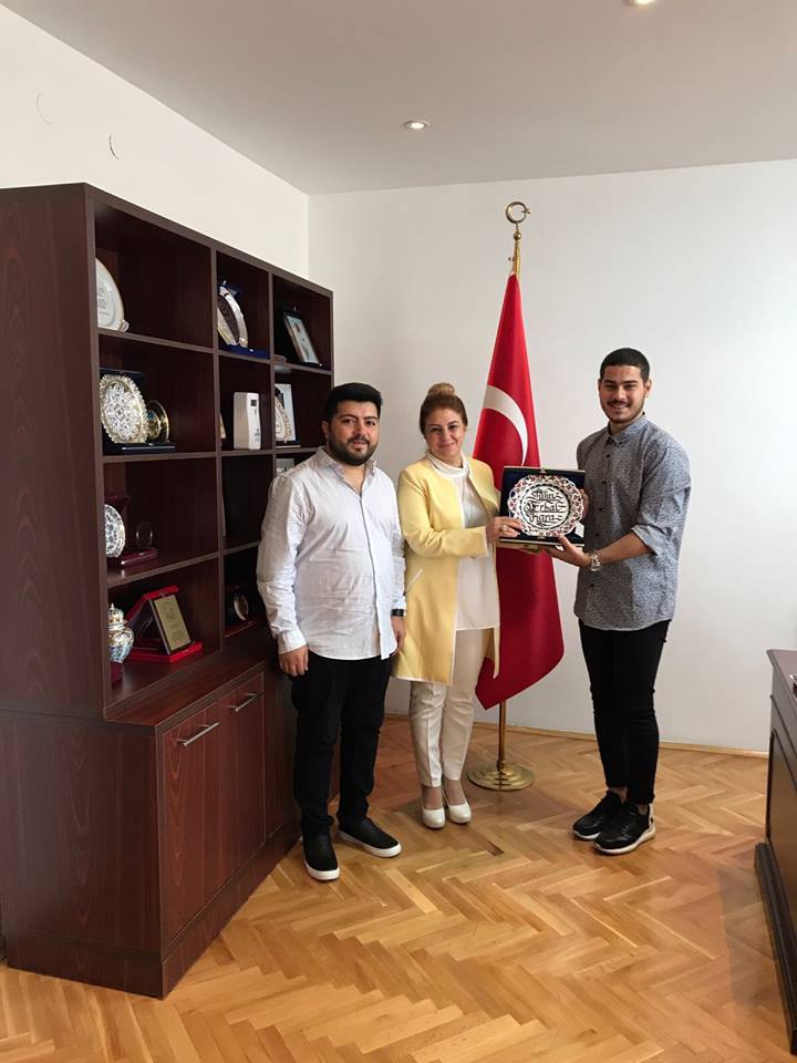 Büyükelçi Tülin Erkal Kara'ya Ulusal Post ziyareti
