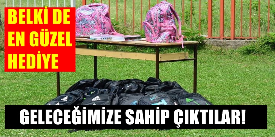 Makedonya'da Mustafa Kemal Atatürk Öğrencilerine Anlamlı Hediye!