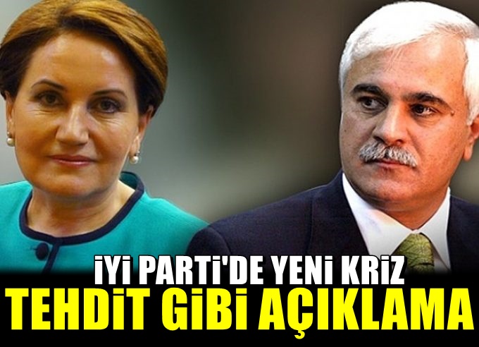 Meral Akşener'in istifasının ardından İyi Parti'de ikinci kriz