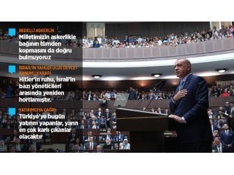 Cumhurbaşkanı Erdoğan: Milletimizin Askerlikle Bağının Kopmasını Doğru Bulmuyoruz
