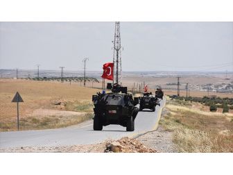Tsk'nın Münbiç'te Devriye Faaliyeti Sürüyor