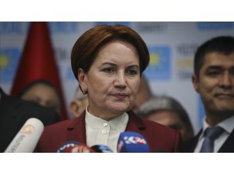 Meral Akşener'den 'Aday Olmayacağım' Açıklaması