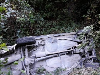 Zonguldak'ta 50 Metreden Ormanlık Alana Uçan Araçta Kimse Bulunamadı
