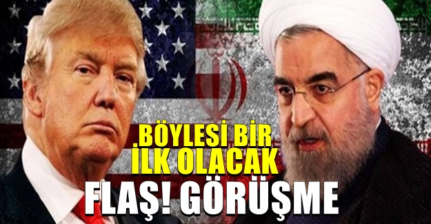 Trump Yine Dünyayı şaşırttı! İran lideriyle