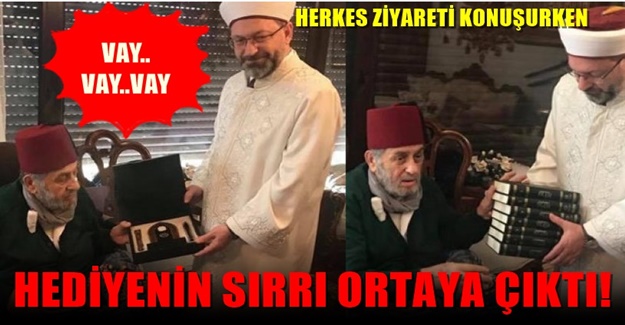 Diyanet’in Mısıroğlu’na verdiği hediyenin sırrı