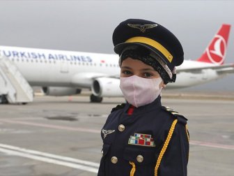 7 Yaşındaki Lösemi Hastası Meryem'in Pilot Olma Hayali Gerçek Oldu