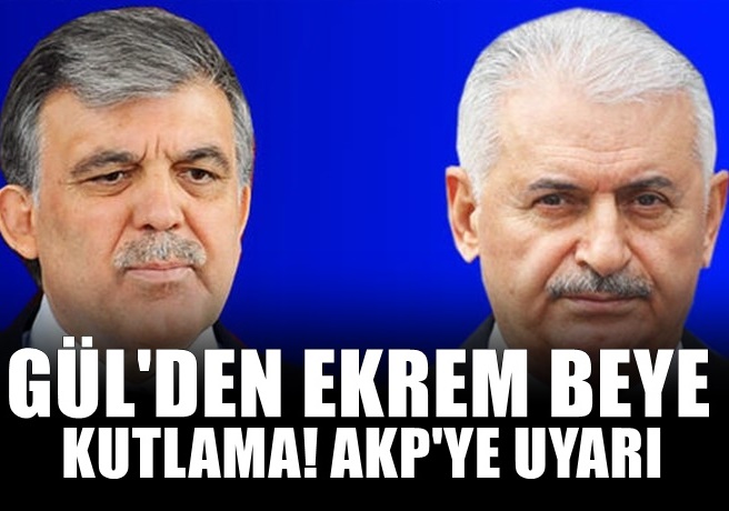 Abdullah Gül'den Ekrem İmamoğlu'na tebrik mesajı