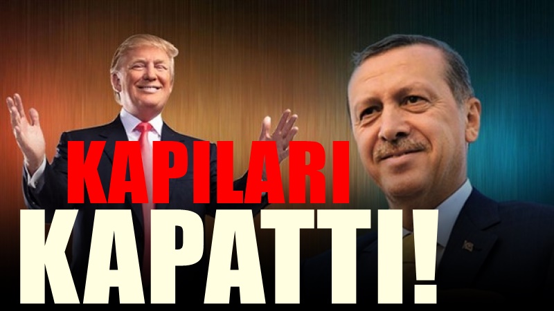 ABD Başkanı Trump pazarlık kapılarını kapattı