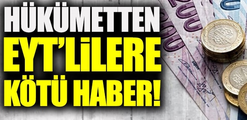AKP'den EYT ve 3600 ek göstergede kötü haber
