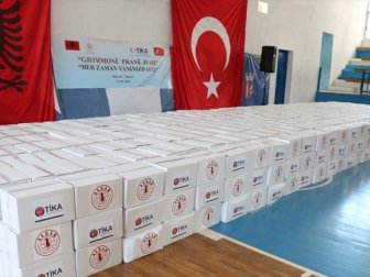 Tika'dan Arnavutluk'ta İhtiyaç Sahiplerine Ramazan Yardımı