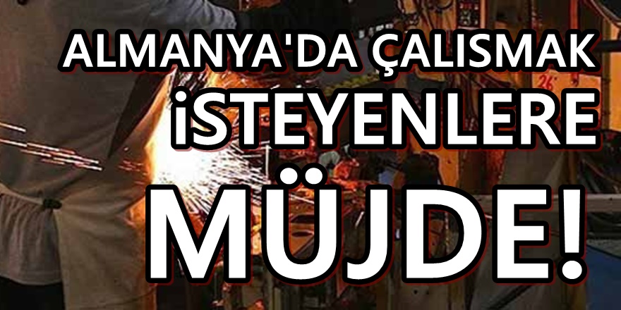Almanya yabancı iş gücüne kapıları açıyor