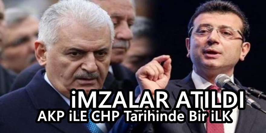 İşte AKP ve CHP arasında imzalanan tarihi protokol