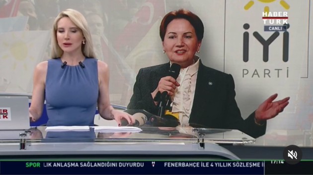 Habertürk TV Akşener'in damat eleştirisini sansürledi?