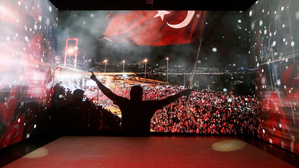 '15 Temmuz Milletin Zaferi Dijital Gösterim Merkezi' Ziyarete Açıldı
