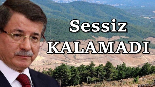 Ahmet Davutoğlu'ndan Kaz Dağları çağrısı