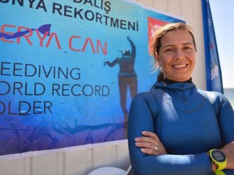 Milli Sporcu Yeni Dünya Rekoru İçin Yine Salda Gölü'nü Seçti
