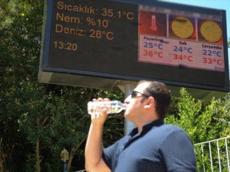 Meteoroloji Genel Müdürlüğünden Sıcak Hava Uyarısı