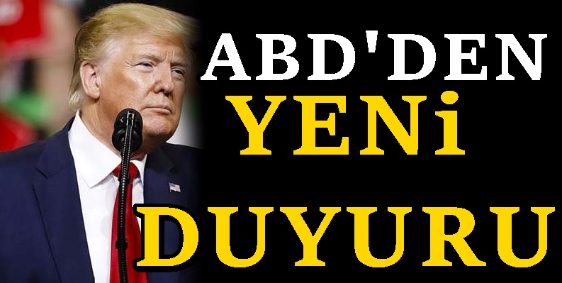 ABD Başkanı Trump’tan bir Türkiye açıklaması daha