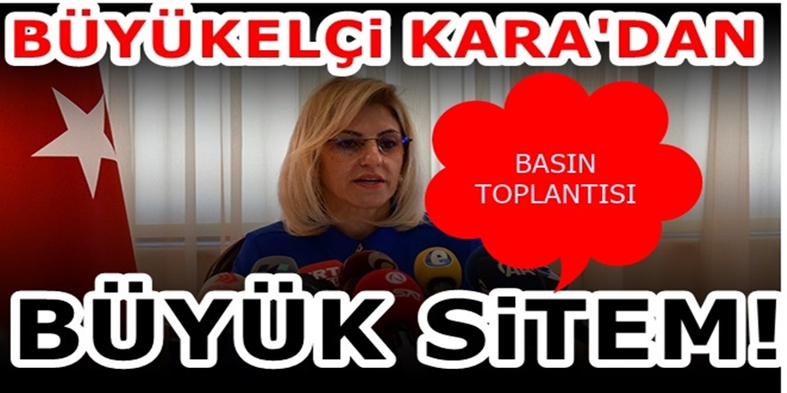 T.C Üsküp Büyükelçisi Tülin Erkal Kara'dan Barış Pınarı bilgilendirmesi