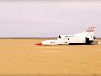 Süpersonik Araç Bloodhound Hız Rekoru Kırdı