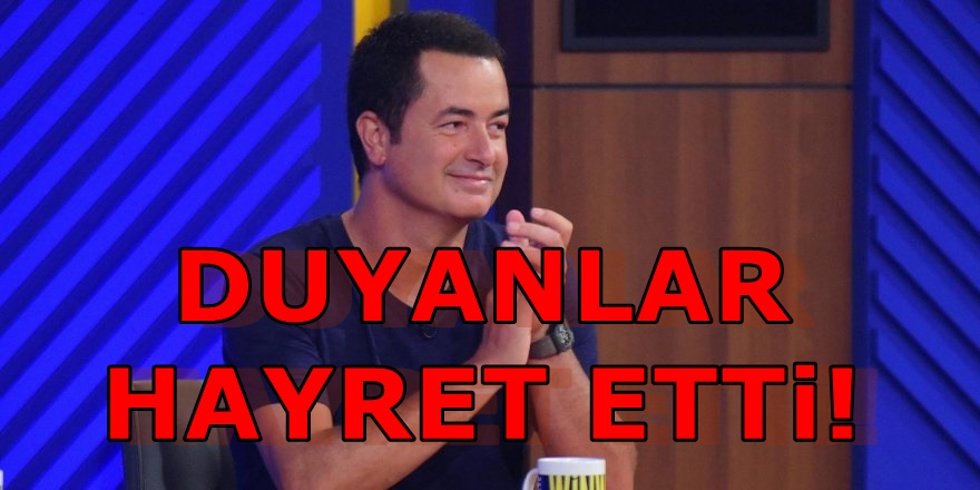 Acun Ilıcalı'dan "Aylık geliriniz ne kadar" sorusuna ilginç yanıt