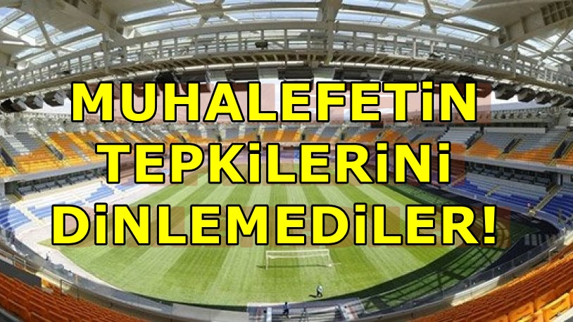 AKP harekete geçti! Başakşehir Fatih Terim Stadyumu...