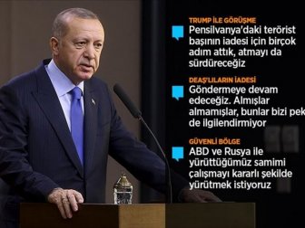 'ABD Ziyaretinde Öncelikli Konumuz Terörle Mücadele'