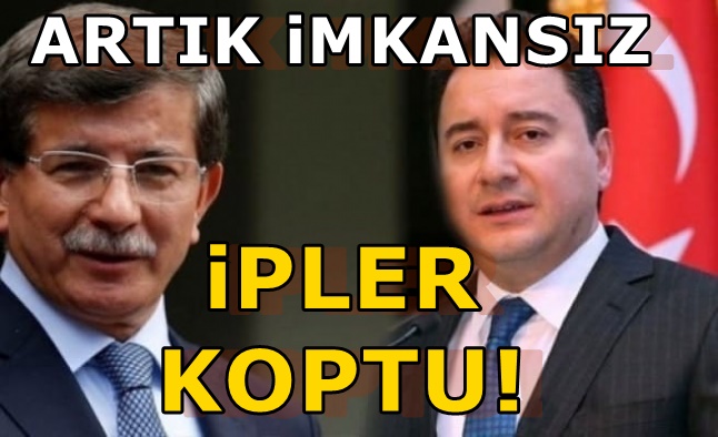 Davutoğlu, Ali Babacan'ın o talebini reddetti