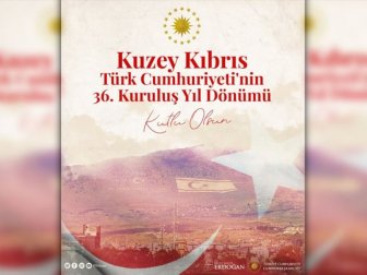 Erdoğan'dan KKTC'nin 36. Yıl Dönümü Paylaşımı