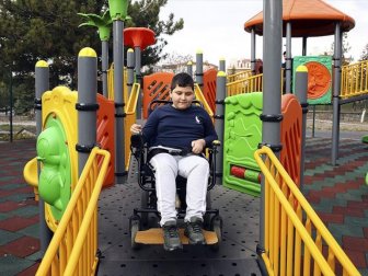 'Engelsiz Park'ta Yüzler Gülüyor