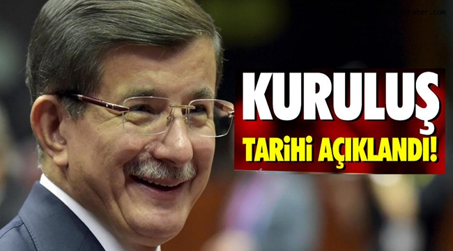 Davutoğlu'nun partisinin adı Bizim Parti