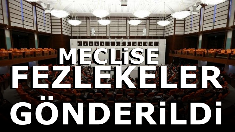 O vekillere büyük şok! Meclis’e 9 yeni fezleke gönderildi