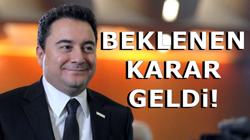 Ali Babacan Partisinin kuruluşunu erteledi!