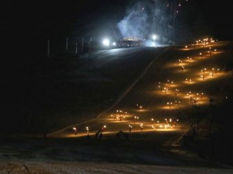 Palandöken'de Kayak Sezonu Görsel Şölenle Başladı