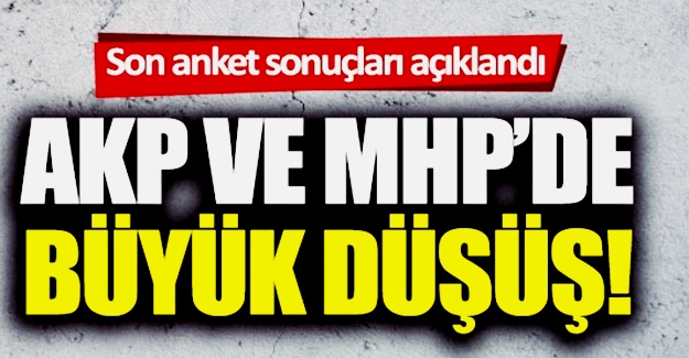 Son anket sonuçları açıklandı! AKP, MHP, Babacan, Davutoğlu...