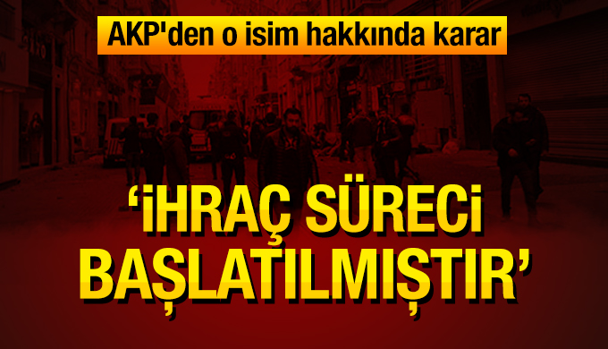 AKP'den ihraç kararı! Eleştirisi nedeniyle partiden ihraç edildi