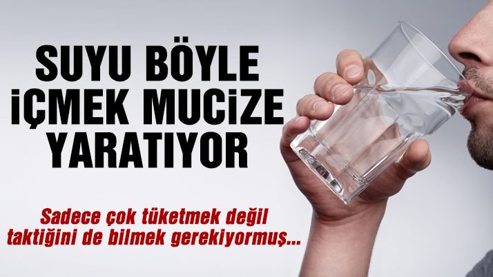 Suyla ilgili büyük efsane yıkıldı! Vazgeçilmeziniz olacak