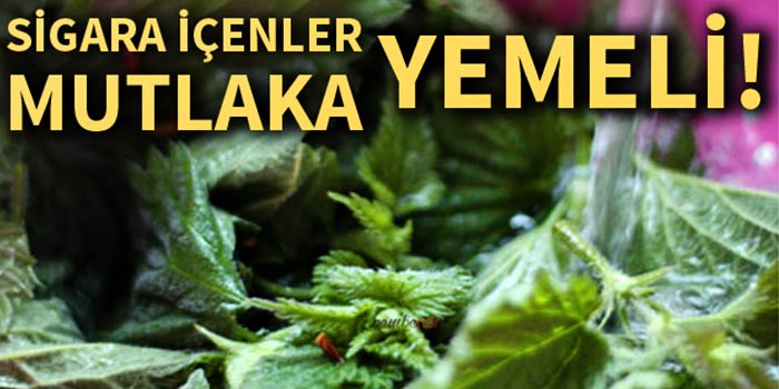 Tiryakilere tavsiye : Nikotini vücuttan böyle atın!