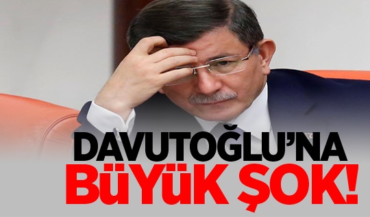 Yeni parti kuran Davutoğlu'na kötü haber : ifade versin