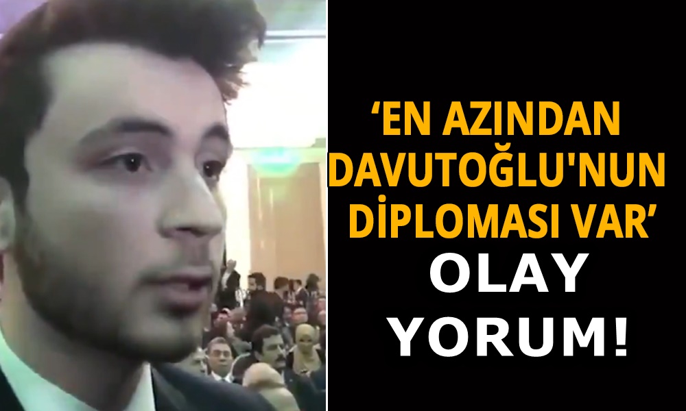Gelecek Partisi'nin genç üyesinden AKP'yi kızdıracak diploma göndermesi