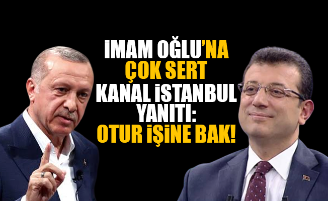 İmamoğlu’ndan Erdoğan’a cevap : Ben oturmak için seçilmedim